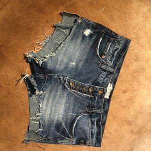 Free People Denim Shorts